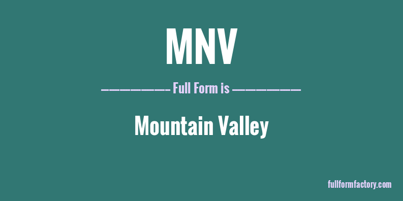 mnv-full-form