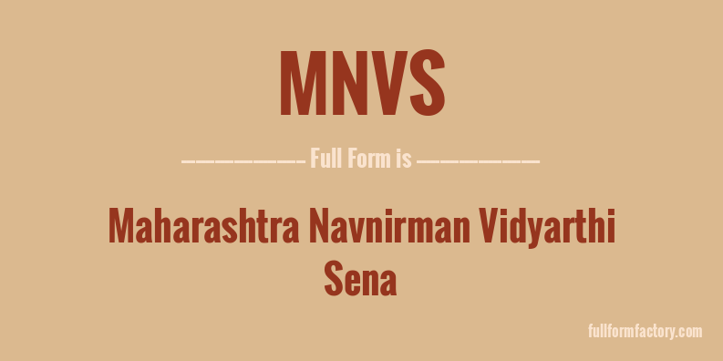 mnvs-full-form