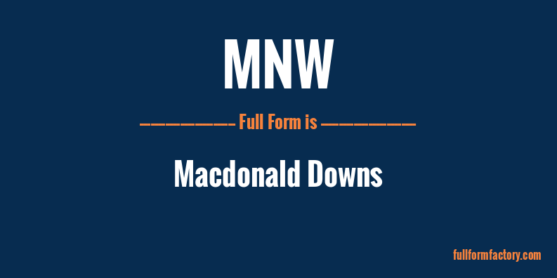 mnw-full-form