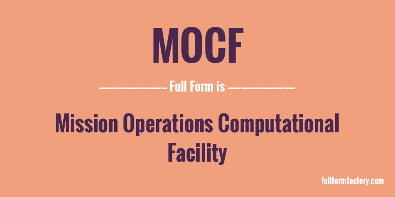 mocf-full-form