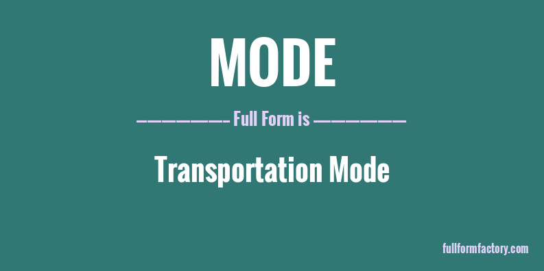 mode-full-form