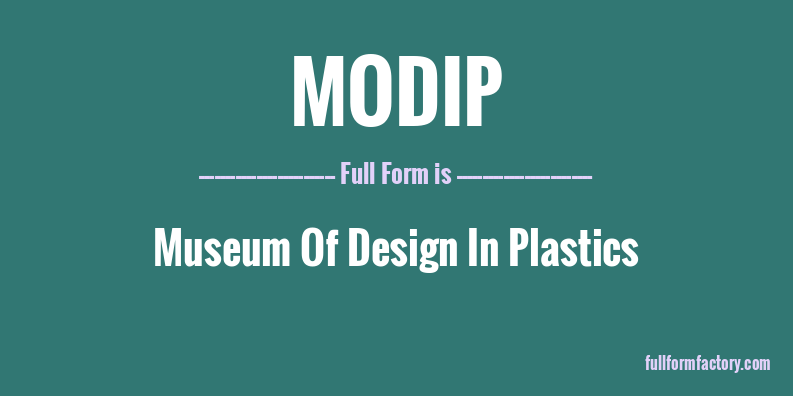 modip-full-form