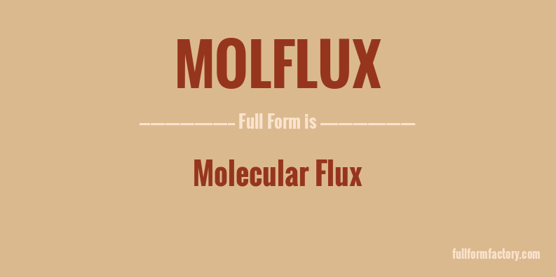 molflux-full-form