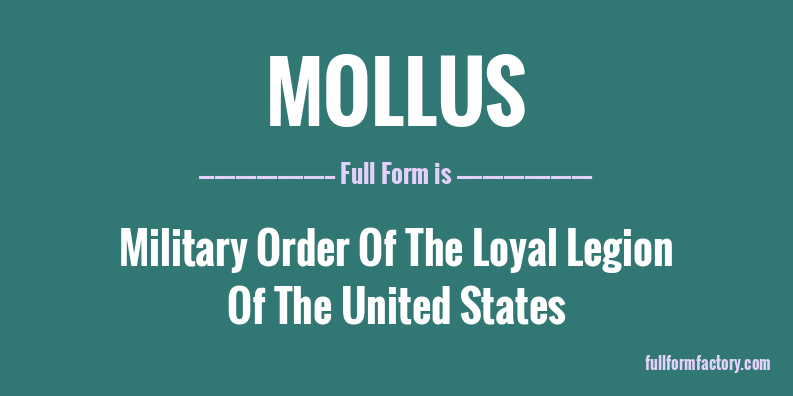 mollus-full-form