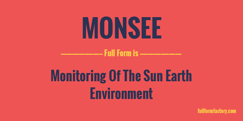 monsee-full-form