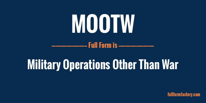 mootw-full-form