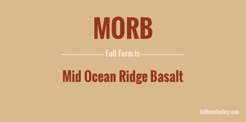morb-full-form