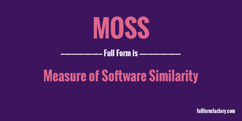 moss-full-form