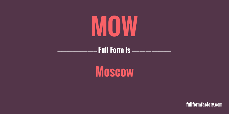 mow-full-form