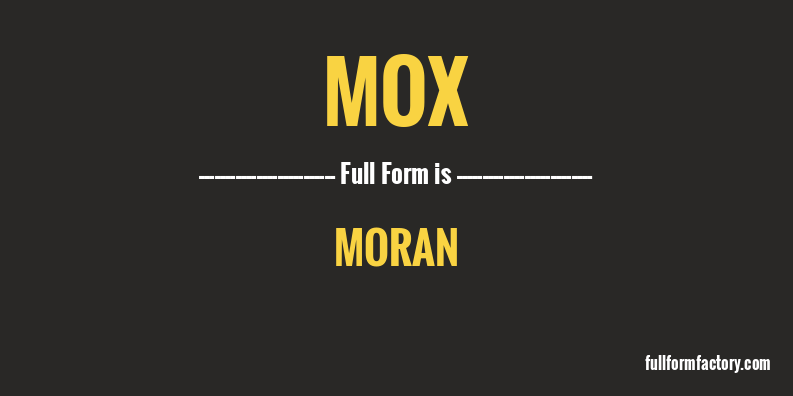mox-full-form