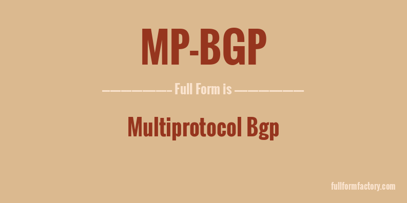 mp-bgp-full-form