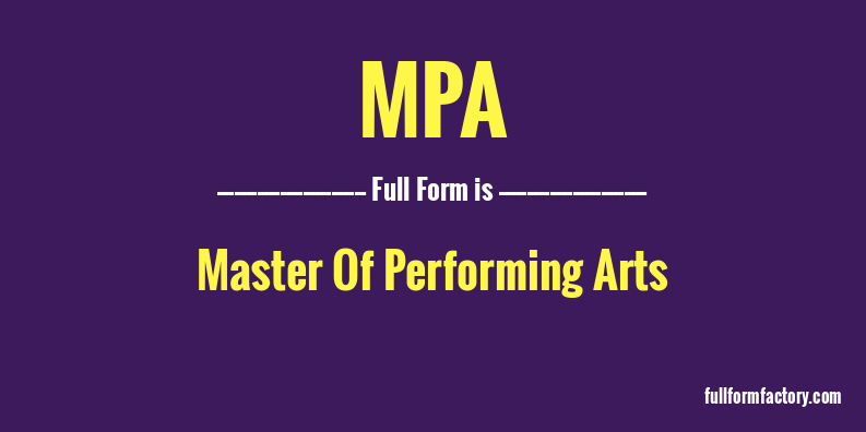 mpa-full-form