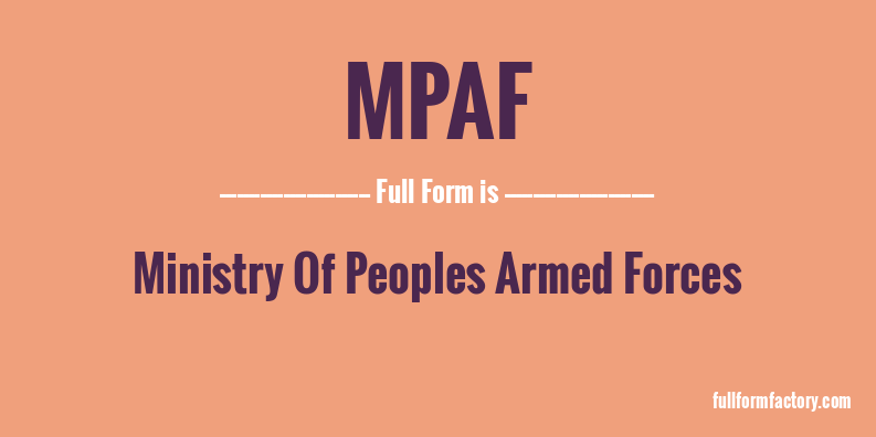 mpaf-full-form