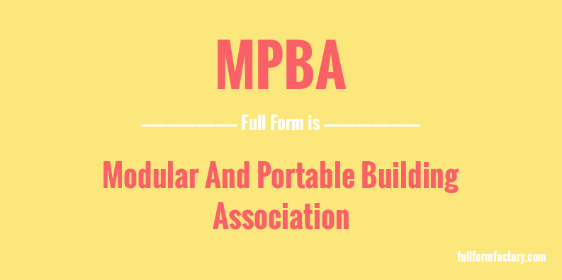mpba-full-form