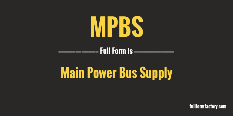 mpbs-full-form
