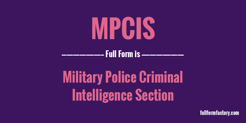 mpcis-full-form