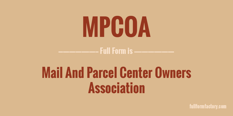 mpcoa-full-form
