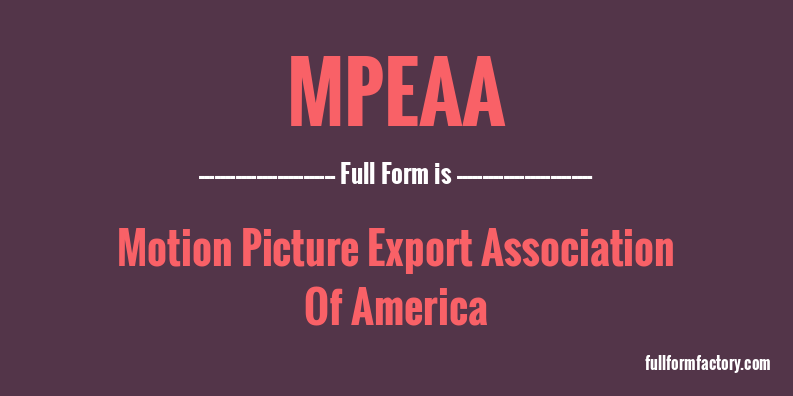 mpeaa-full-form