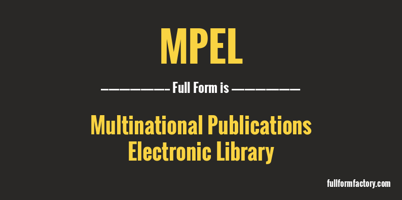 mpel-full-form