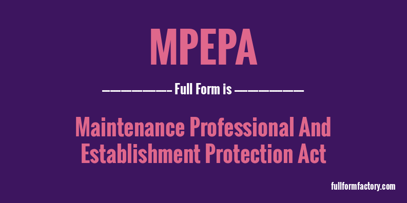 mpepa-full-form
