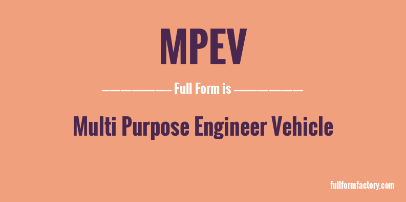 mpev-full-form