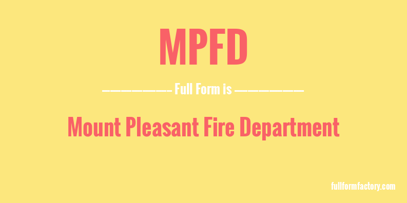 mpfd-full-form