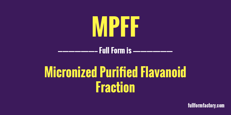 mpff-full-form