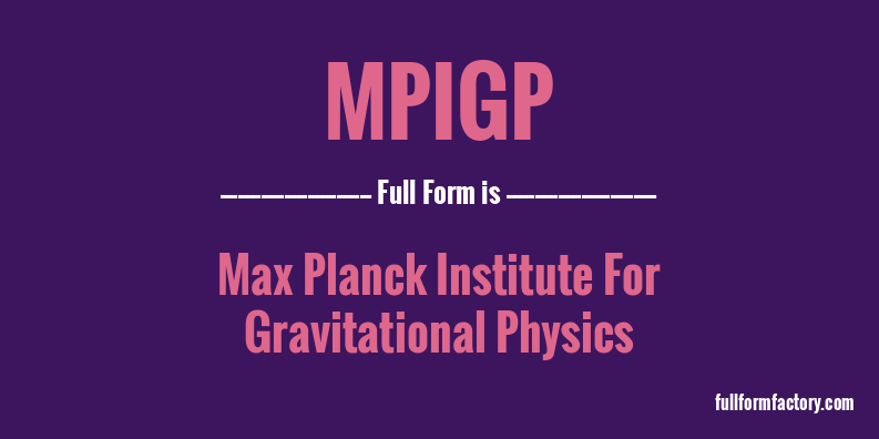 mpigp-full-form