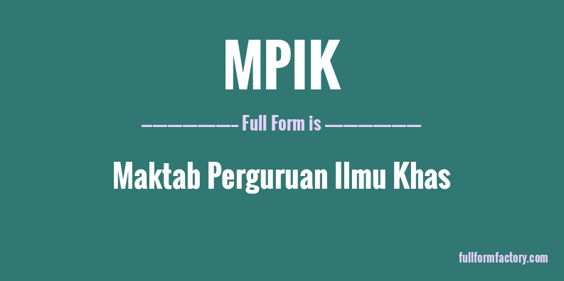 mpik-full-form