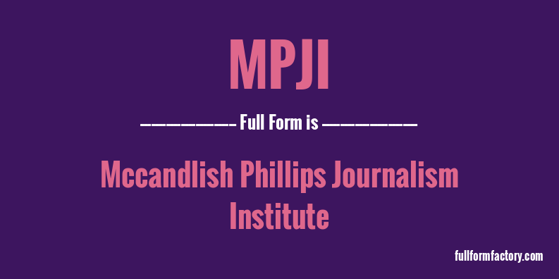 mpji-full-form