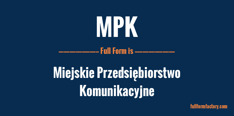 mpk-full-form