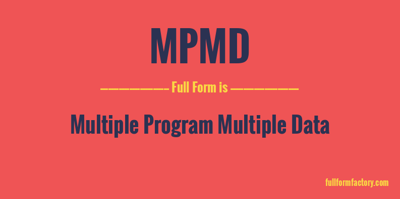 mpmd-full-form