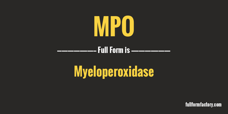 mpo-full-form