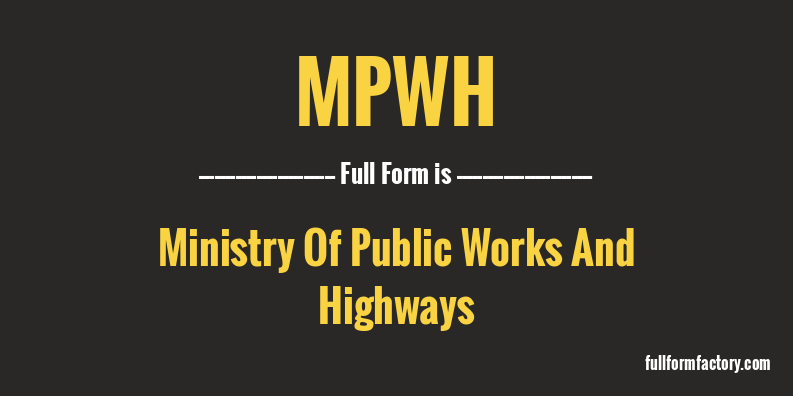 mpwh-full-form
