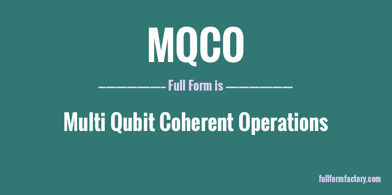 mqco-full-form