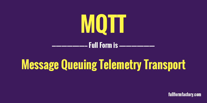 mqtt-full-form