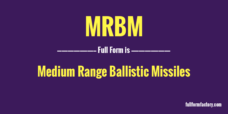 mrbm-full-form