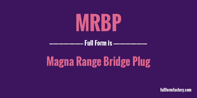 mrbp-full-form
