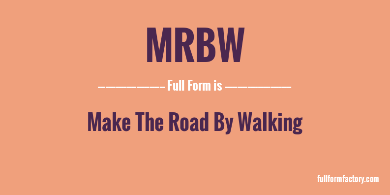mrbw-full-form