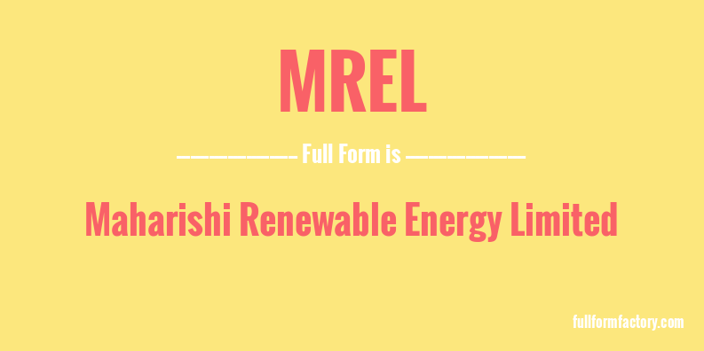 mrel-full-form