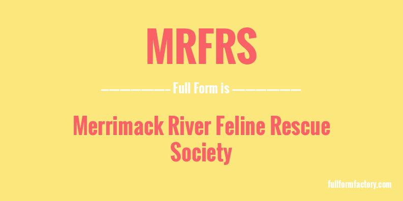 mrfrs-full-form