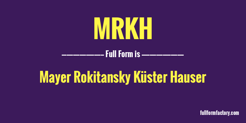 mrkh-full-form