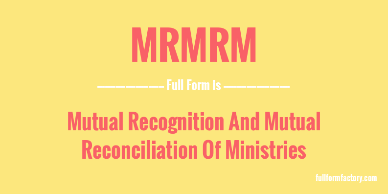 mrmrm-full-form