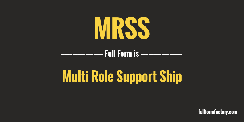 mrss-full-form