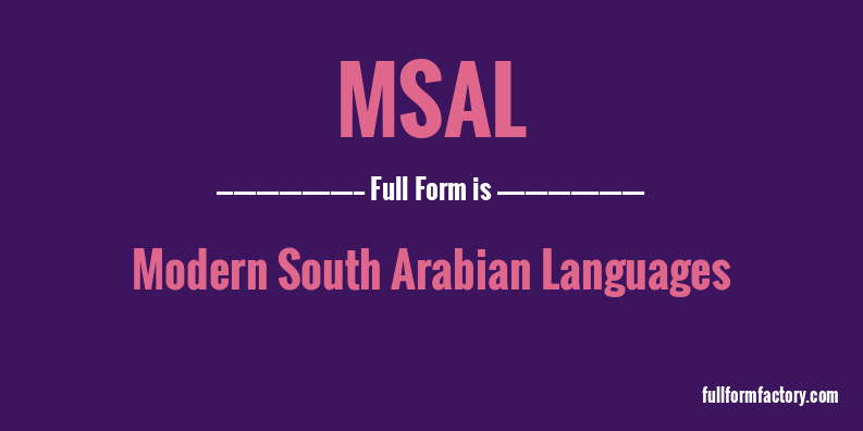 msal-full-form