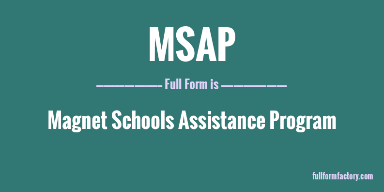 msap-full-form