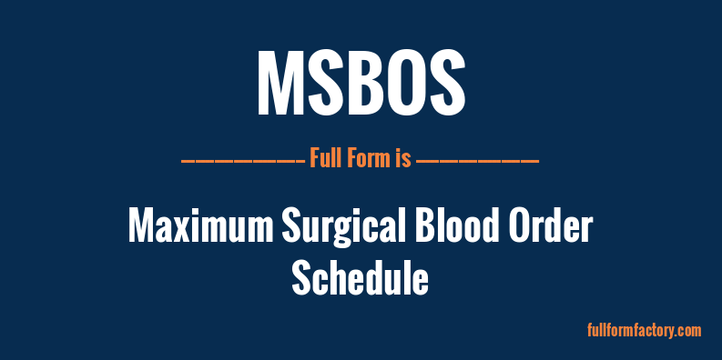 msbos-full-form
