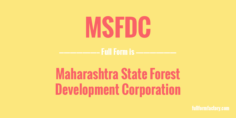 msfdc-full-form