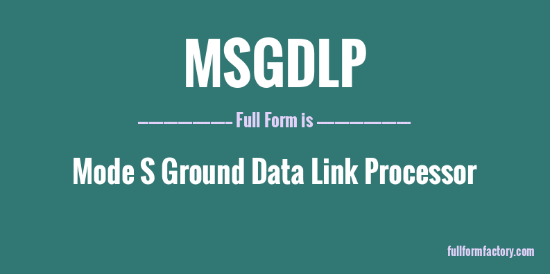 msgdlp-full-form