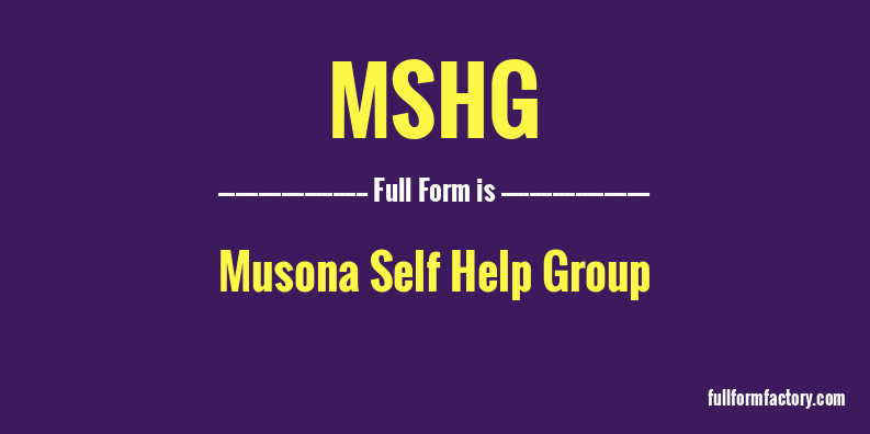 mshg-full-form